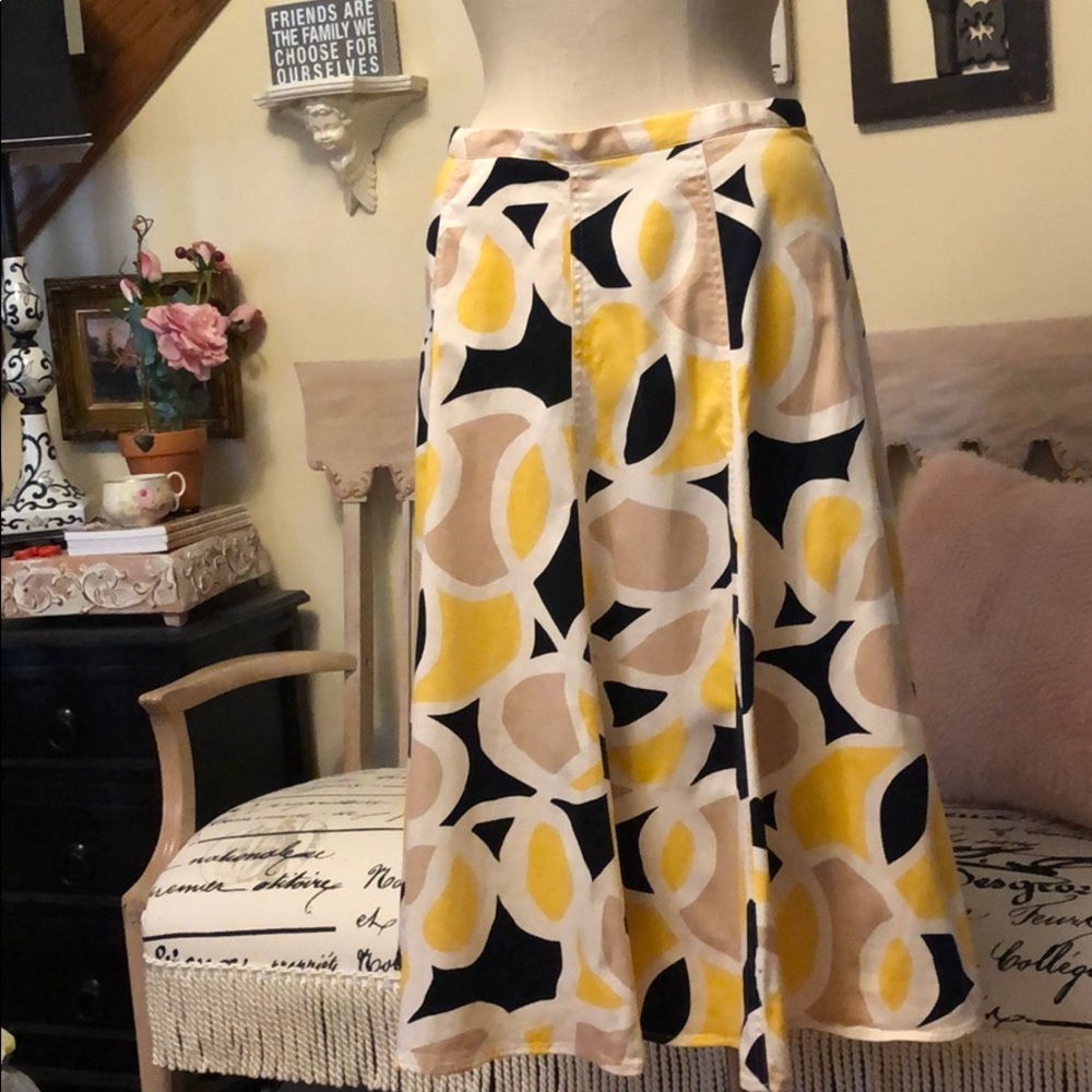 Appraisal Graphic Print 8-Panel Flare Skirt